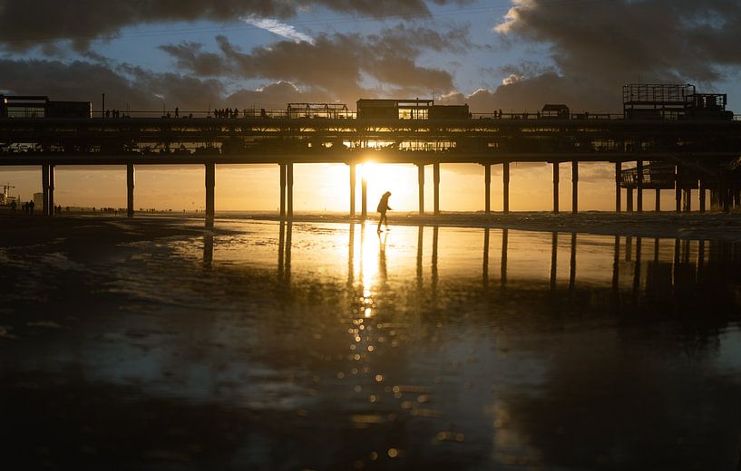 sunset Scheveningen van Rene scheuneman