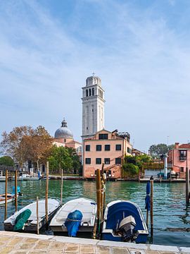 Bâtiments historiques de la vieille ville de Venise sur Rico Ködder