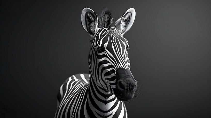 Cheval zébré par PixelPrestige