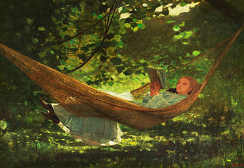 Zonlicht en schaduw (1872) door Winslow Homer.