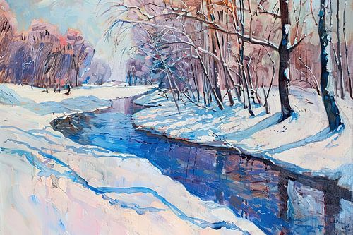 Landschaft 1154 | Felder | Impressionismus