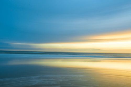 Abstract zeelandschap