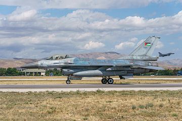 General Dynamics F-16A Jordanian Air Force. by Jaap van den Berg