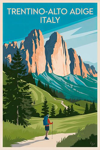 Trentino-Alto Adige, Italië.
