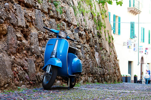 Italian scooter
