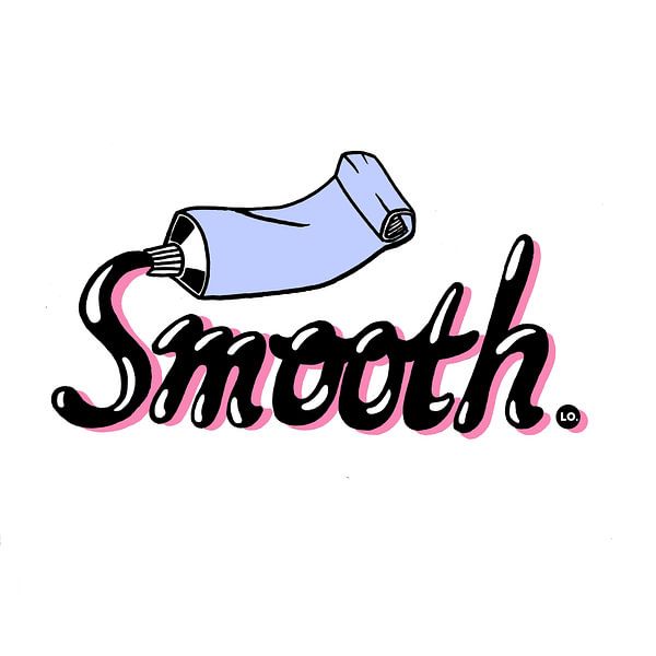 Tube de crème 'Smooth' (lisse) par Lola Vogels