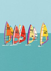 Windsurfen op de Oostzee