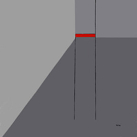 Ein „dünner“ Stuhl von Martin Groenhout
