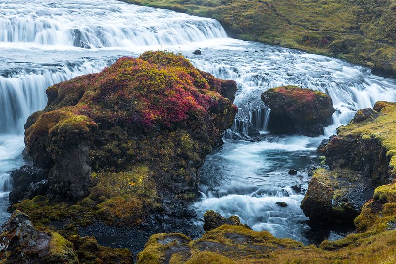 Hestavaðsfoss in Iceland by Ken Costers