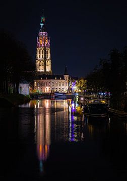 Die Große Kirche von Breda von Sebastiaan van der Ham