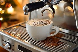 préparer une tasse de café ou de cappuccino sur Egon Zitter