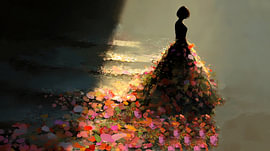 Where Flowers Are Left Behind by ByNoukk