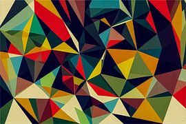 abstrakte bunte Mosaik Hintergrund Textur Illustration