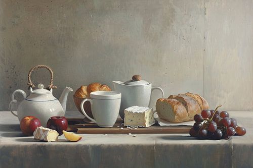 Table de petit-déjeuner