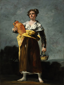 Market Woman With Loaf
