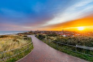 Un lever de soleil spectaculaire au-dessus de Domburg