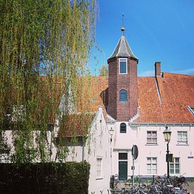 View of historical old town of Amersfoort, Netherlands van Daniel Chambers