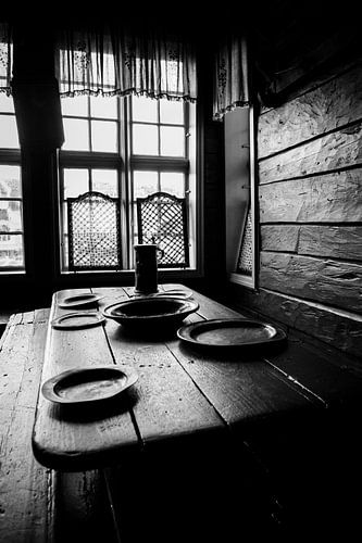 Aan tafel
