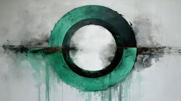 Orbite Émeraude sur Peintures accrocheuses