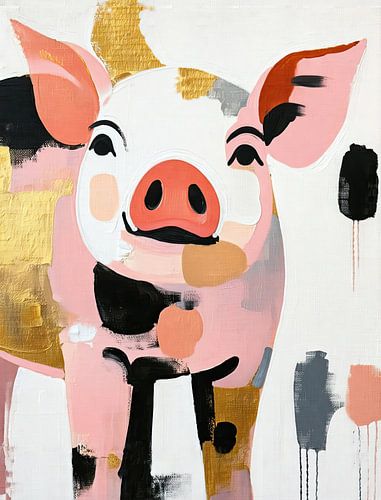 Pig by ARTEO Paintings