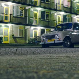 Renault 4 klassieke auto van Jan-Loek Siskens