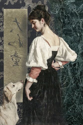 Là où l'est rencontre l'ouest [marbre vert] sur Affect Fotografie