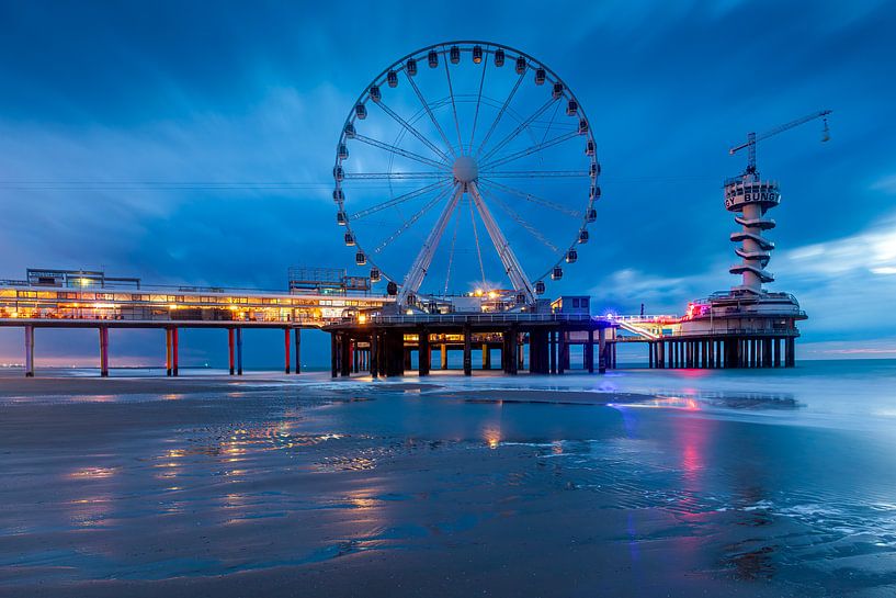 Skyview Riesenrad Pier Scheveningen von Evert Jan Luchies