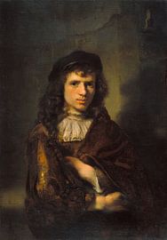 Portret van een jongeman, Willem Drost