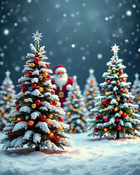 Decorated tree by Jean Pierre
