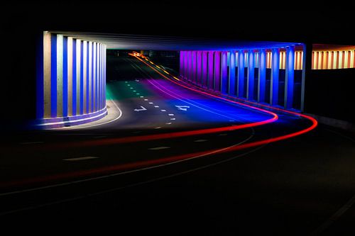 Coloured tunnel Zutphen