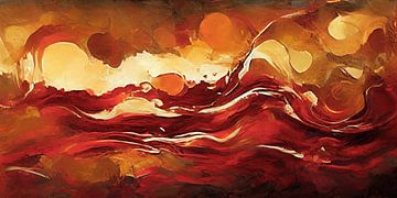 Rode golven van Bert Nijholt