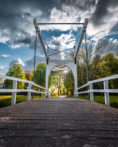 Jonkers badde in park Borgerswold, Veendam