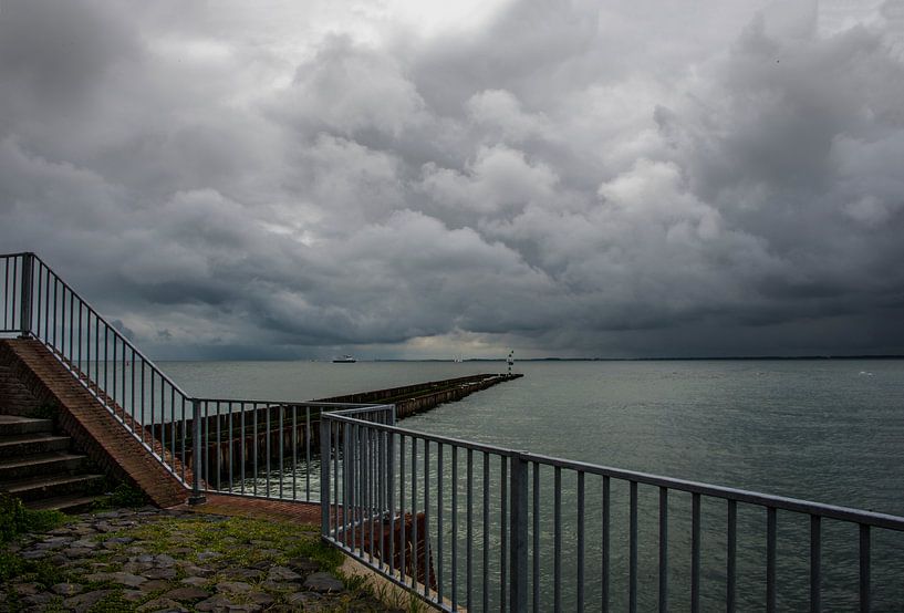 Watching over sea by Cathfish photography by Cathie Lefieuw