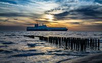 DFDS Zoutelande van MSP Canvas thumbnail