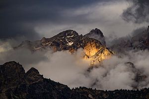 Gruppo del Cristallo-Gebirge in den Dolomiten