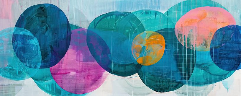 Modern colourful figures by Zen and More