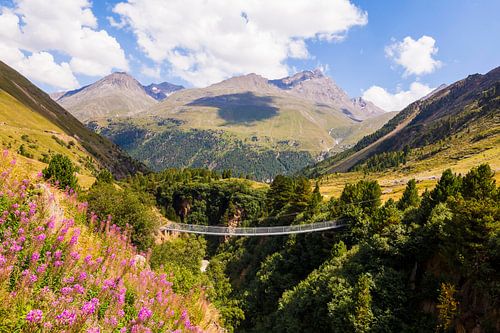 Hangbrug in het Ötztal