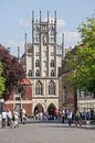 Stadhuiszicht vanaf het Domplein , Münster in Westfalen, Nordrhein-Westfalen, Duitsland, Europa van Torsten Krüger thumbnail
