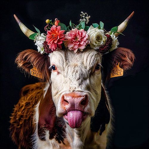 Verspielte Grazie: Das Lächeln der Weiden von Klaus Tesching - Art-AI