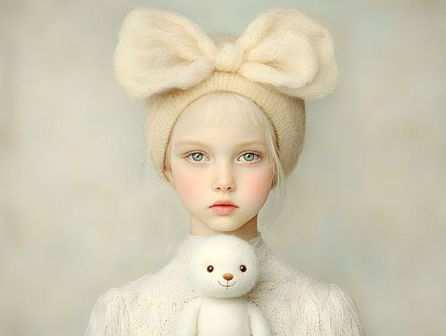 Teddy zonder oren.