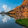 Zonsondergang op de Pic D'ossau van Arnaud Bertrande