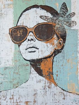 Urban Butterfly Grace van De Mooiste Kunst