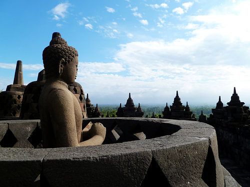 Borobudur Yogyakarta (Java Indonesië)