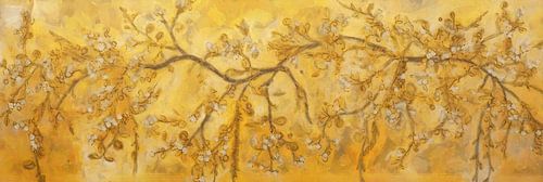 Bloesem in Goud