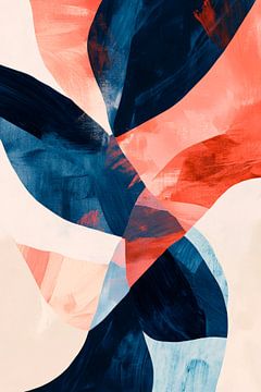 Colourful dance movements in the wind by Poster Art Shop