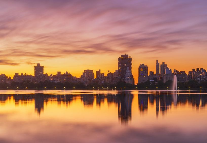 Sunrise Central Park New York City - USA by Marcel Kerdijk