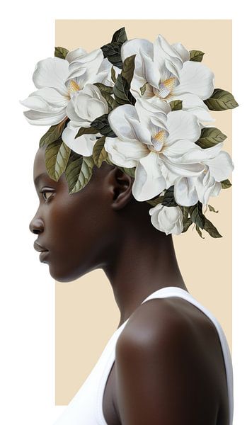 Portrait d'une Fille by Marja van den Hurk