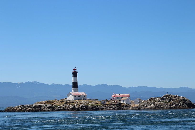 Lighthouse bij Victoria Canada par Elisabeth Eisbach