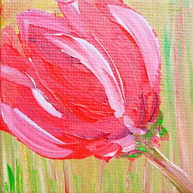 Red Tulip by Angelique van 't Riet