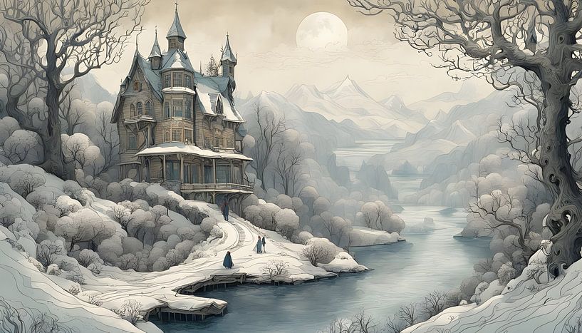 Een winterwonderland van Nick Wendt